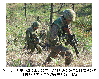 2 ゲリラや特殊部隊による攻撃などへの対応