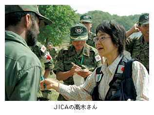 JICAの高木さん