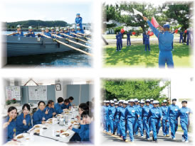 パセリちゃんツアー。海自横須賀地区と武山地区で20代の女性を対象とした自衛隊生活体験ツアーの様子