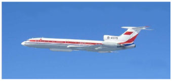 「Tu-154」情報収集機の画像