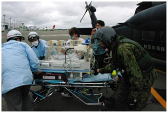 救急患者搬送の画像