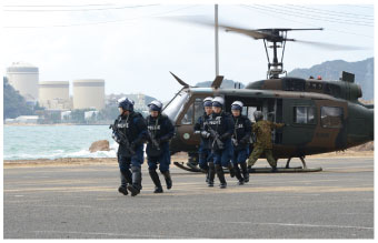 空中機動訓練の画像