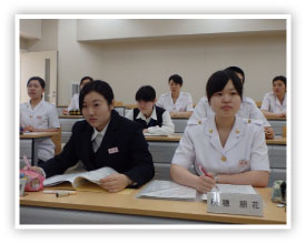 修学中の筆者の画像
