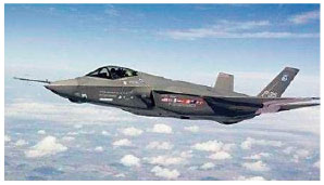 戦闘機(F-35A)の画像