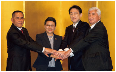 日インドネシア外務・防衛閣僚会合の画像