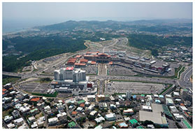 旧泡瀬ゴルフ場（北中城村）【北中城村役場提供】の画像