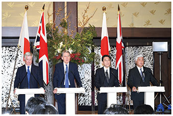 東京における第2回日英外務・防衛閣僚会合（16（平成28）年1月）の画像
