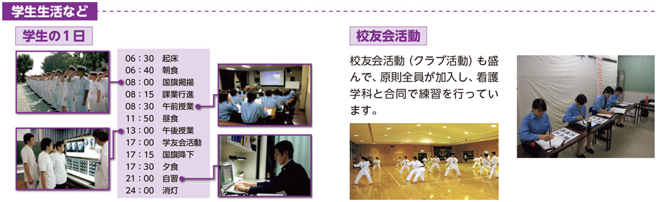 学生生活など