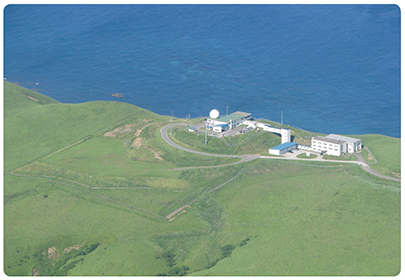 礼文島の陸自分屯地