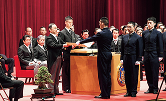 防衛大学校卒業式（19（平成31）年3月）