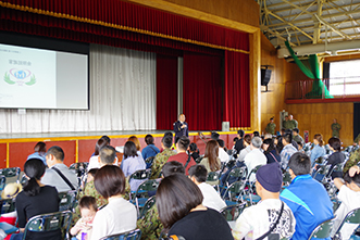 海外派遣隊員の家族に対する説明会（2019年5月）