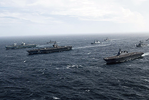 各国海軍との訓練状況