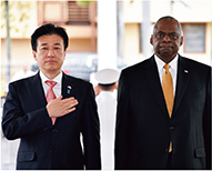 日米防衛相会談(2024年5月)