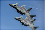 J-20戦闘機【Imaginechina/時事通信フォト】