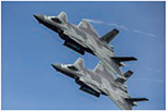J-20戦闘機【Imaginechina/時事通信フォト】
