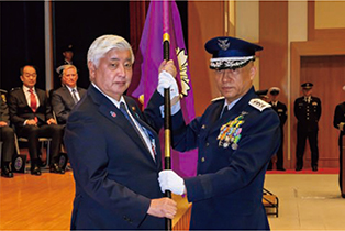 司令官旗授与の状況