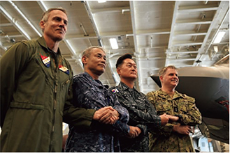 日米韓共同訓練「フリーダム・エッジ」（2024年6月）