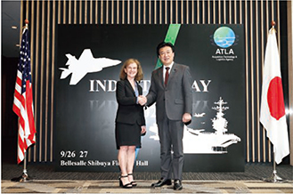 インダストリーデーに参加する木原防衛大臣（当時）（2024年9月）