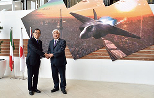 2025年1月、中谷防衛大臣はGIGOを訪問し、岡首席行政官と意見交換を実施